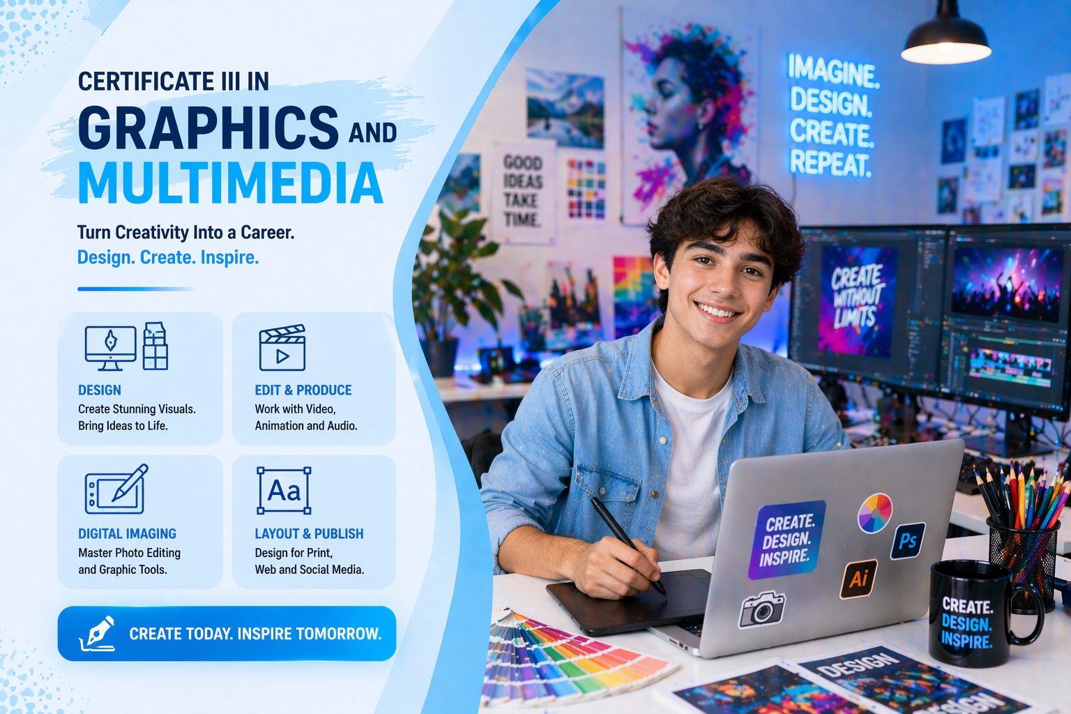 Certificate III in Graphics and Multimedia