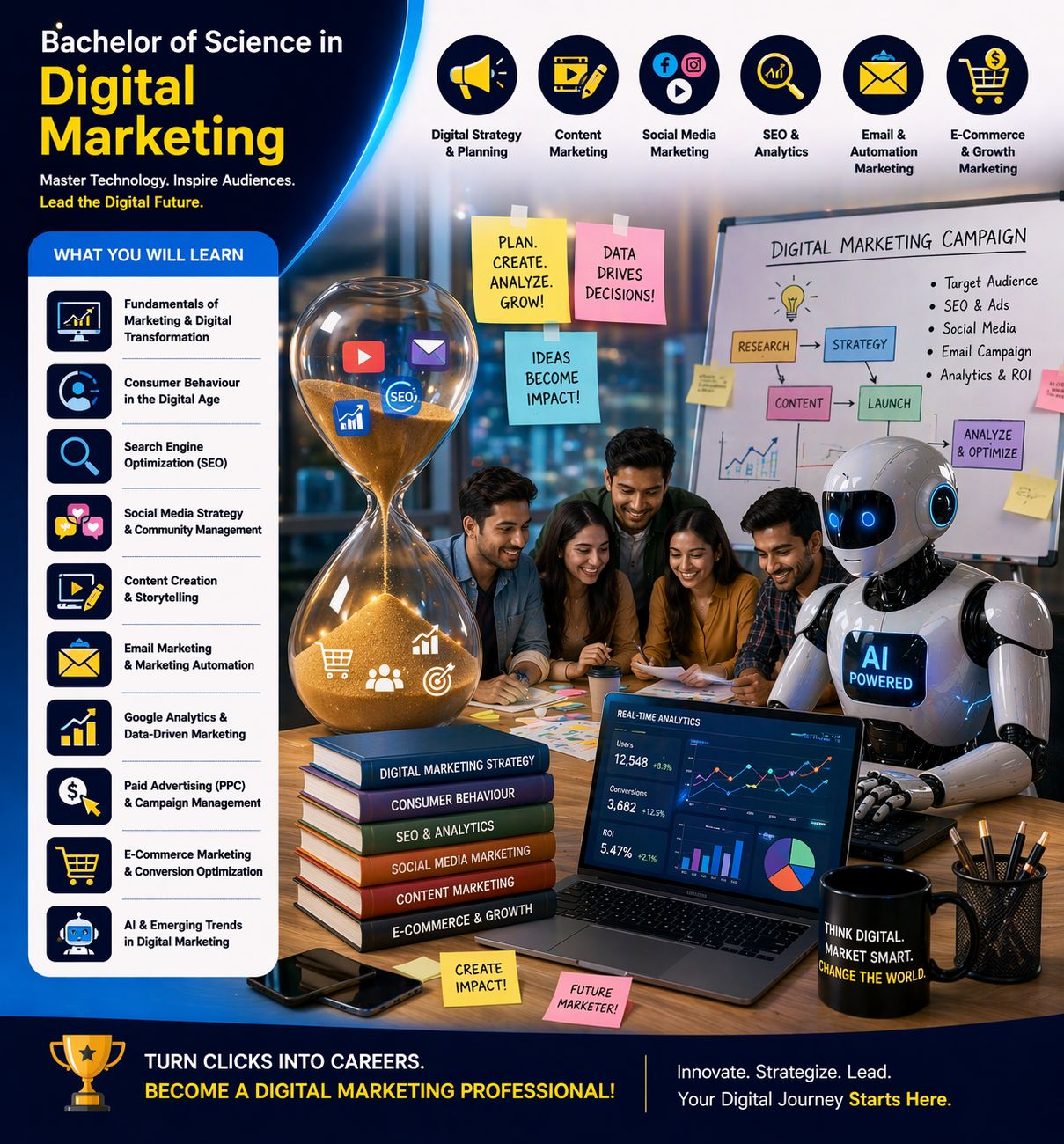 Bachelor of Science in Digital Marketing