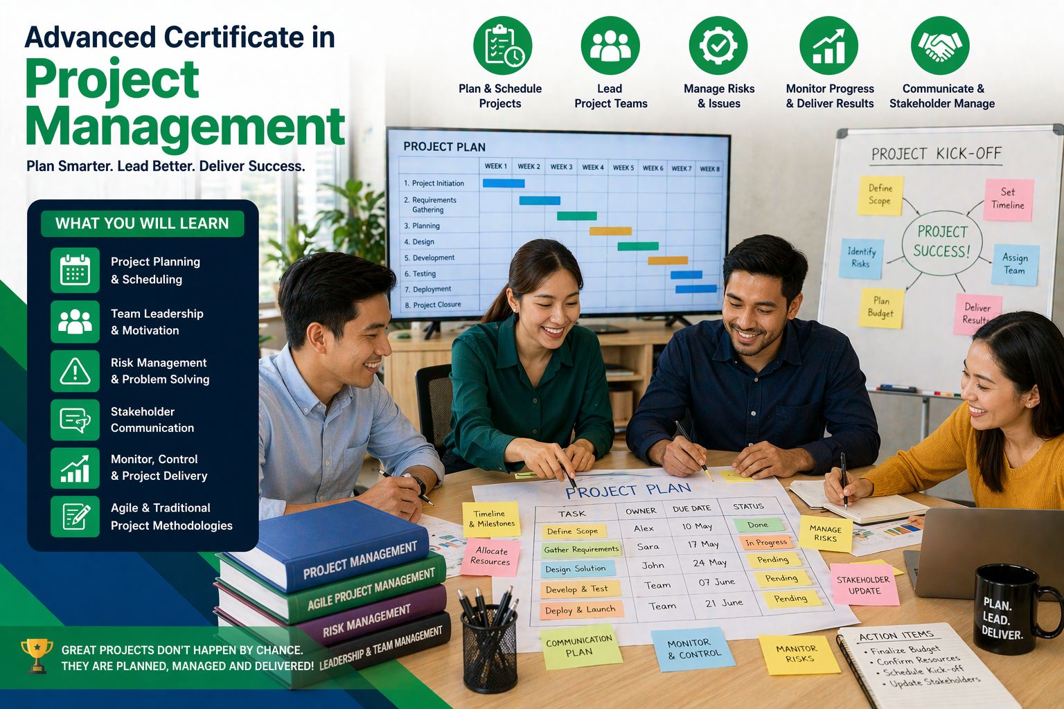 Advanced Certificate in Project Management