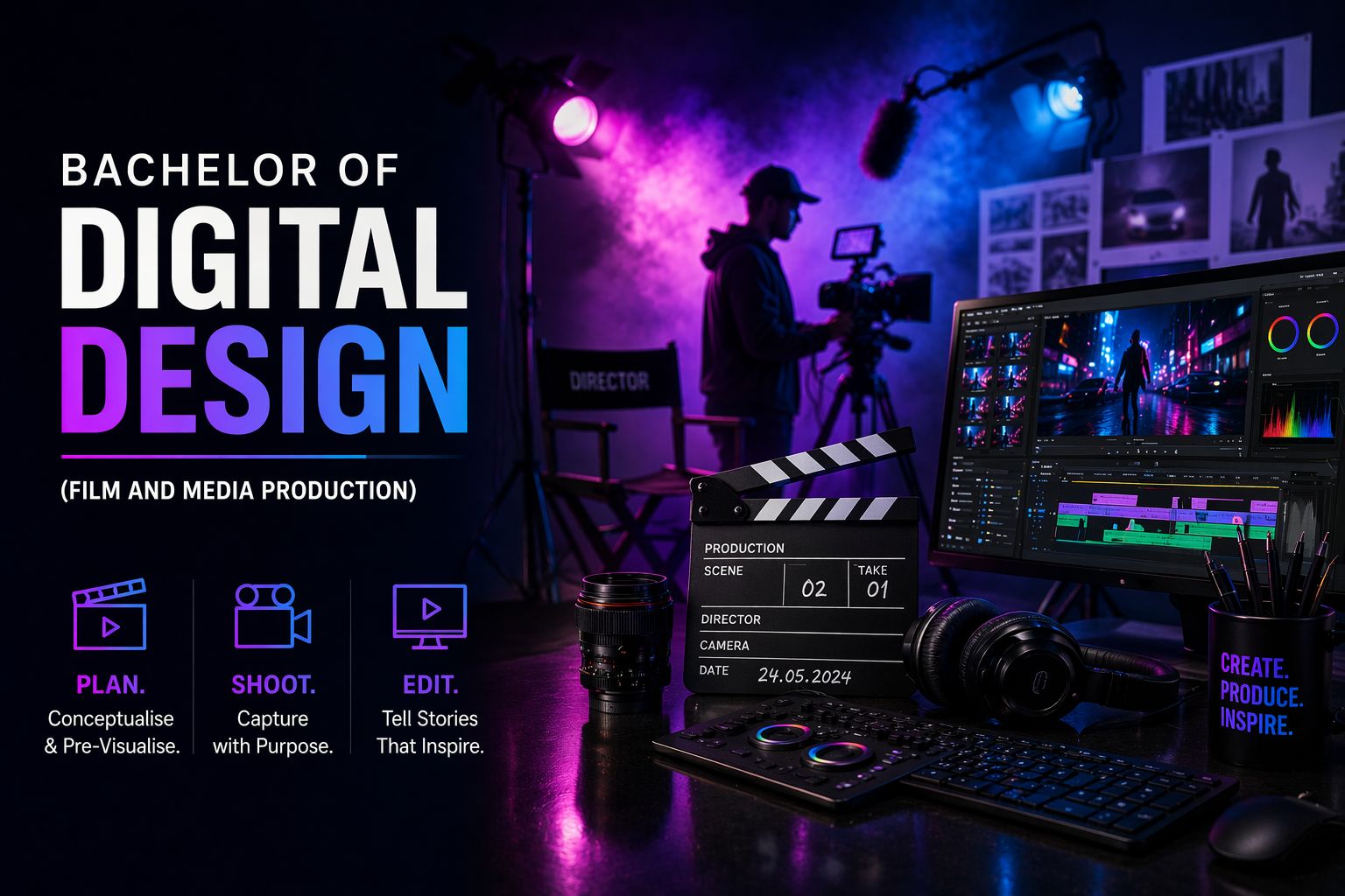 Bachelor of Digital Design (Film and Media Production)