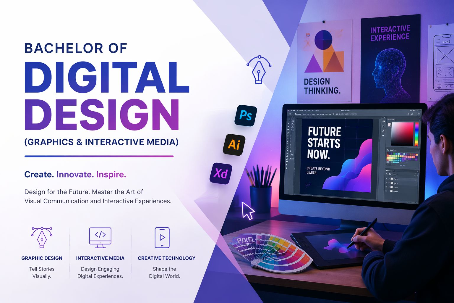 Bachelor of Digital Design (Graphics & Interactive Media)