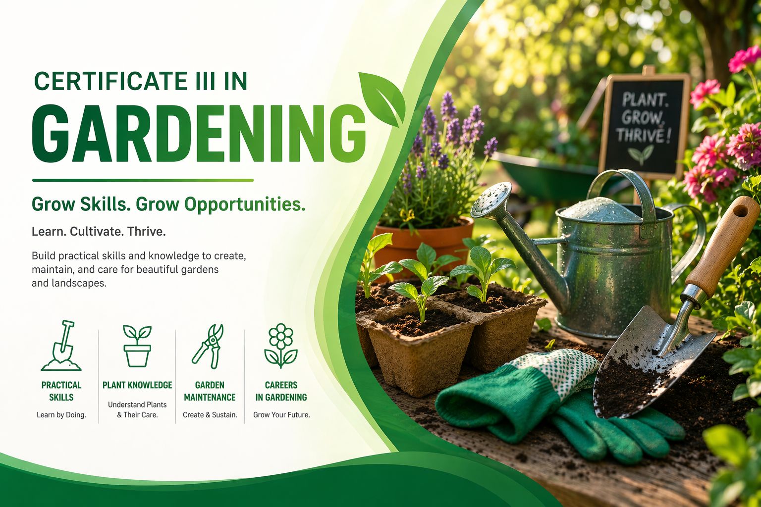 Certificate III in Gardening