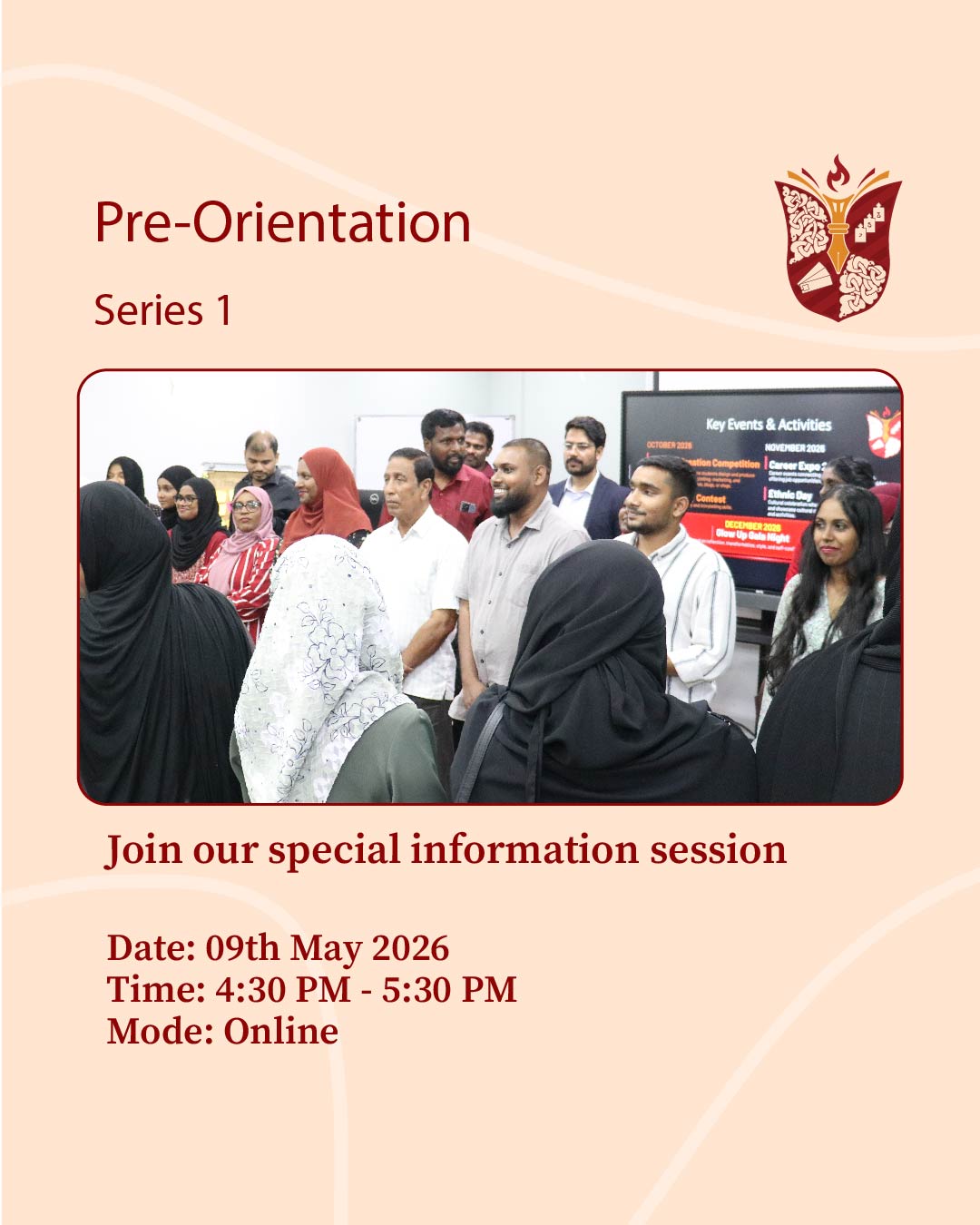 Online Pre-Orientation Session