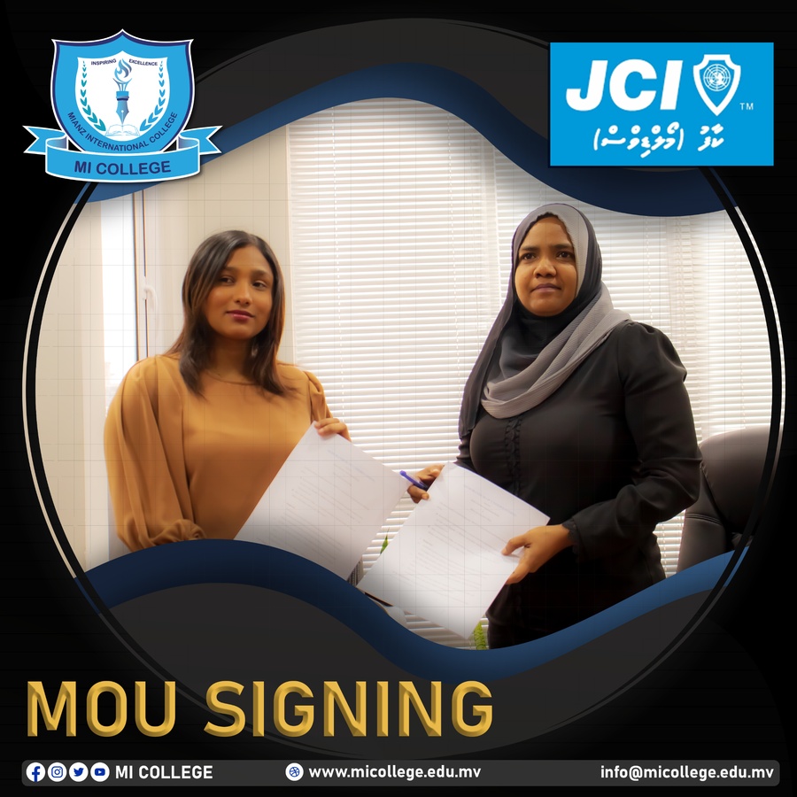 MOU SIGNING with JCI MALDIVES